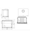 copy of Insert cheminée à bois AUVYS 10 kW