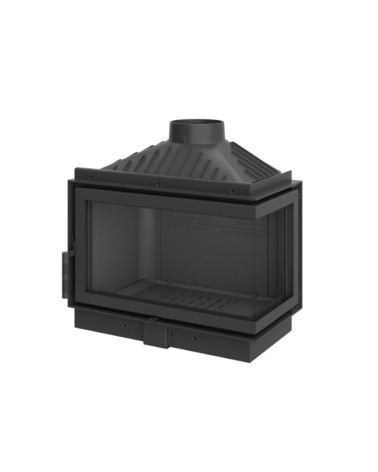 Insert cheminée à bois KFD ECO MAX 7 standard coin droit| fabrication européenne sur notre boutique en ligne