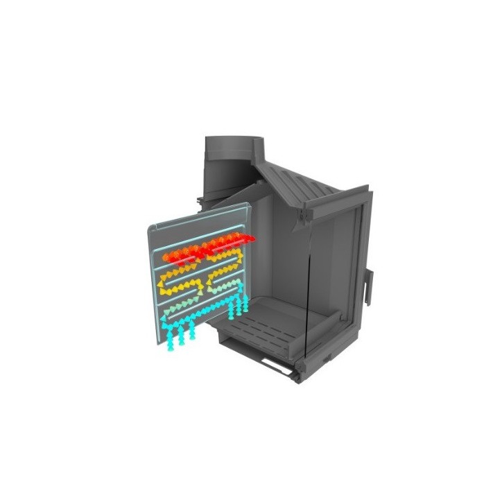 Inserto per caminetto KFD ECO iLUX 90
