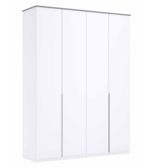 Chambre BARTON -  1 commode, 2 chevets, 1 armoire 160x200 cm