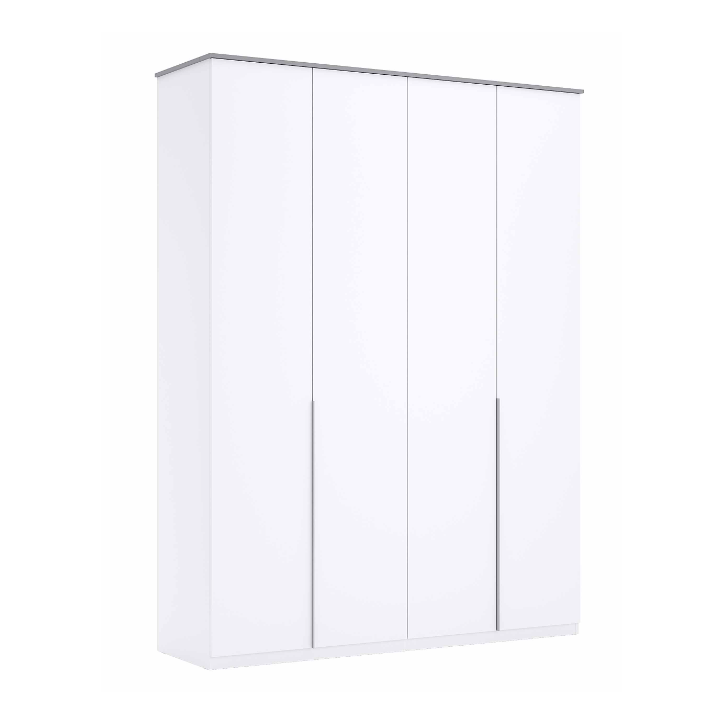 Chambre BARTON -  1 commode, 2 chevets, 1 armoire 160x200 cm