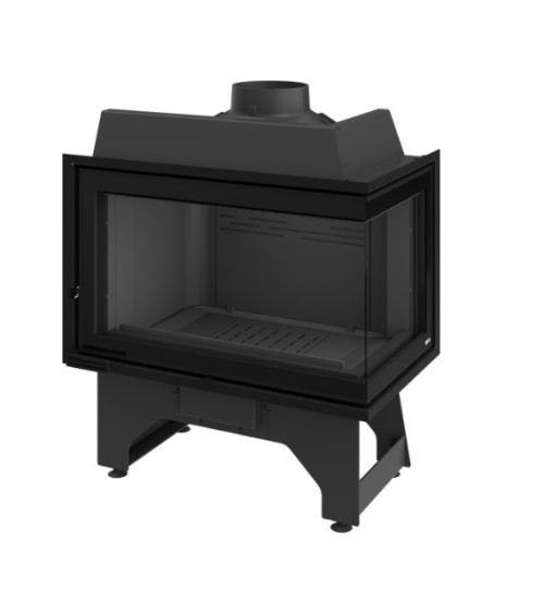 Insert cheminée à bois KFD ECO iLUX 90 coin droit| fabrication européenne sur notre boutique en ligne