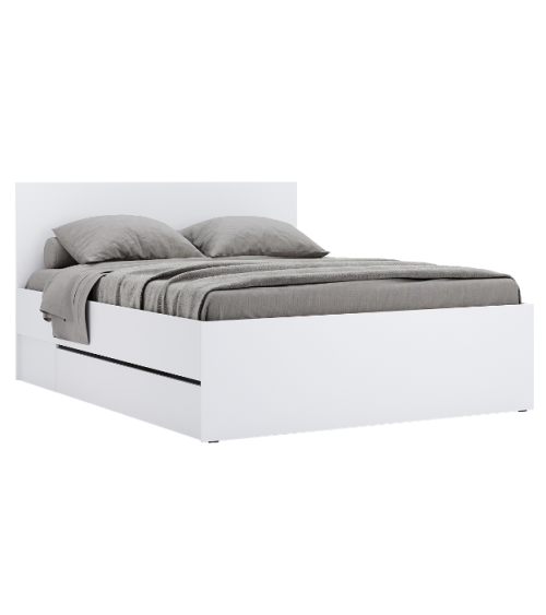 Chambre TIBO -  1 commode, 2 chevets, 1 armoire 160x200 cm