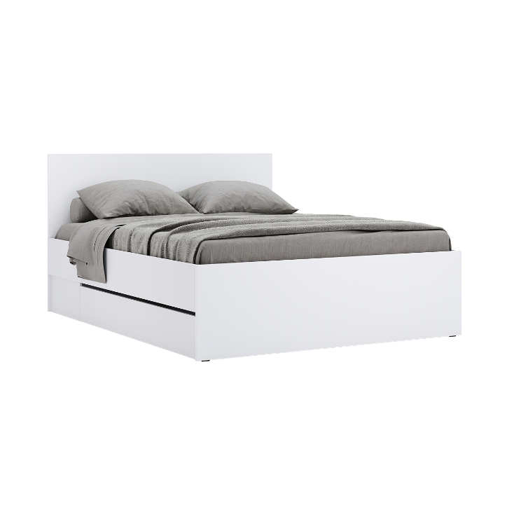 Chambre TIBO - 1 commode, 2 chevets, 1 armoire 160x200 cm Chambre TIBO - 1 commode, 2 chevets, 1 armoire 160x200 cm