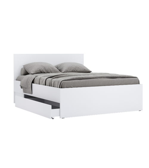 Chambre TIBO -  1 commode, 2 chevets, 1 armoire 160x200 cm