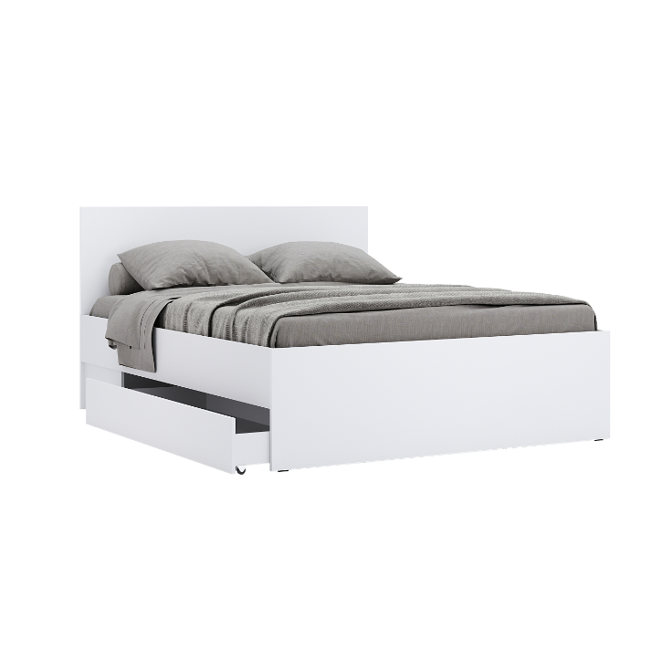 Chambre TIBO - 1 commode, 2 chevets, 1 armoire 160x200 cm Chambre TIBO - 1 commode, 2 chevets, 1 armoire 160x200 cm