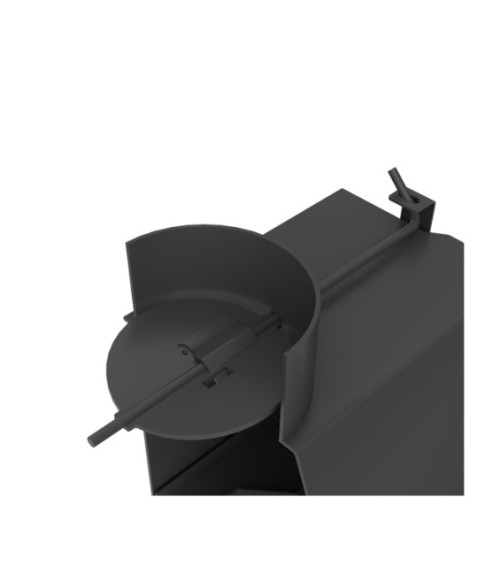 Insertable de chimenea KFD ECO 70 esquina izquierda