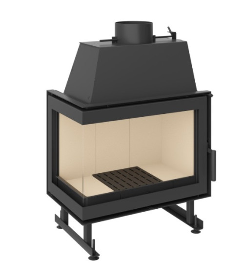 Insert cheminée à bois KFD ECO i70 coin gauche| fabrication européenne sur notre boutique en ligne