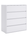 Chambre TIBO -  1 commode, 2 chevets, 1 armoire 160x200 cm