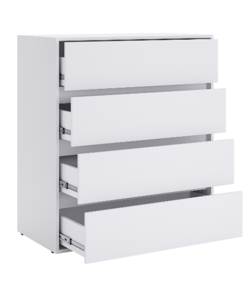 Chambre TIBO -  1 commode, 2 chevets, 1 armoire 160x200 cm