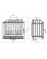 copy of Insert cheminée à bois AUVYS 10 kW