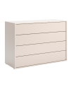 Chambre BRUNO -  1 commode, 2 chevets, 1 armoire 160x220 cm