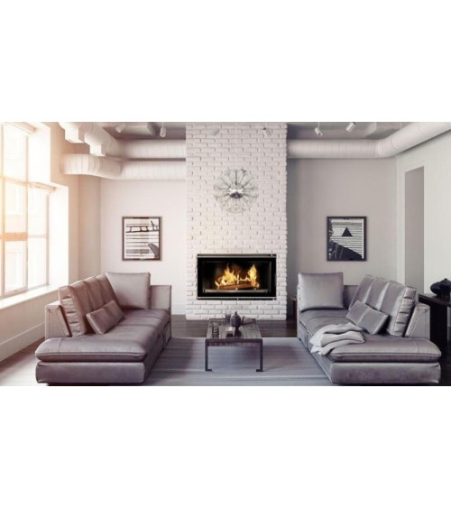 Chimenea insertable de leña W16-9,4kW ECO