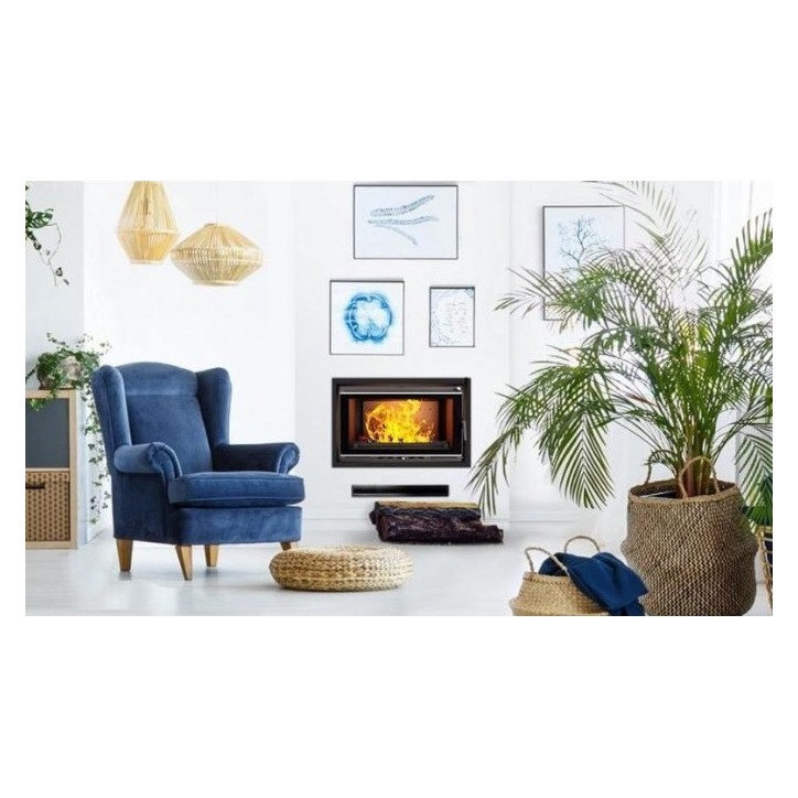 Inserção de lareira de madeira  W16-9,4kW ECO