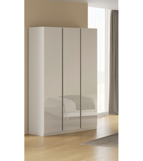 Chambre MIA -  1 commode, 2 chevets, 1 armoire 230x210 cm