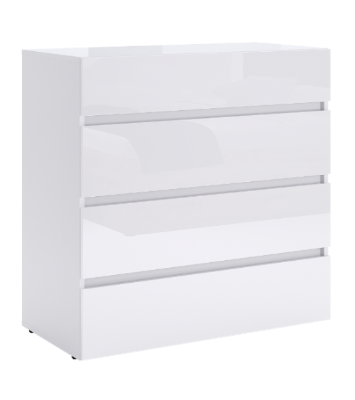 Chambre MIA -  1 commode, 2 chevets, 1 armoire 230x210 cm