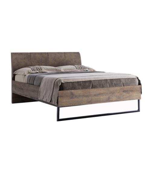 Chambre QUADRO -  1 commode, 2 chevets, 1 armoire 180x200 cm