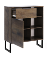 Chambre QUADRO -  1 commode, 2 chevets, 1 armoire 180x200 cm