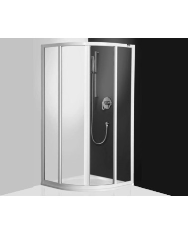 Cabine de douche d'angle CRONIS 80x80 ou 90x90 cm
