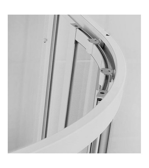 Cabine de douche d'angle CRONIS 80x80 ou 90x90 cm