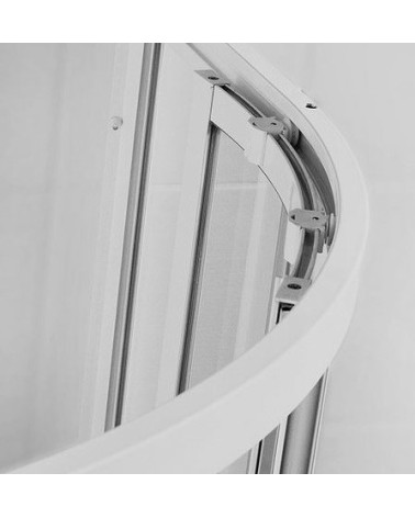 Cabine de douche d'angle CRONIS 80x80 ou 90x90 cm