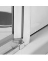 Cabine de douche d'angle CRONIS 80x80 ou 90x90 cm
