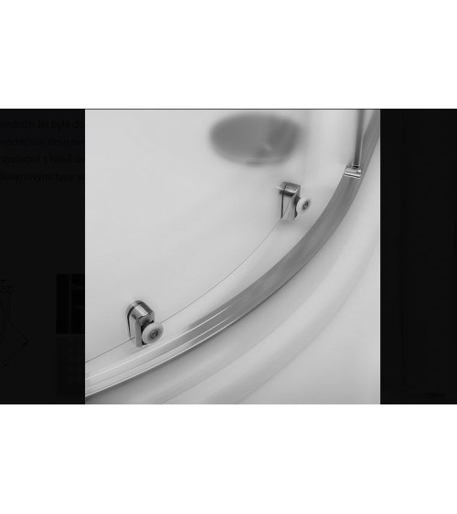 Paroi de douche d'angle PIXORN 90x90x200 cm