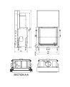 copy of Insert cheminée à bois AUVYS 10 kW