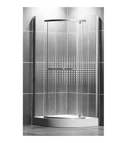 Paroi de douche d'angle AUSTIN 80x195 ou 90x195 cm