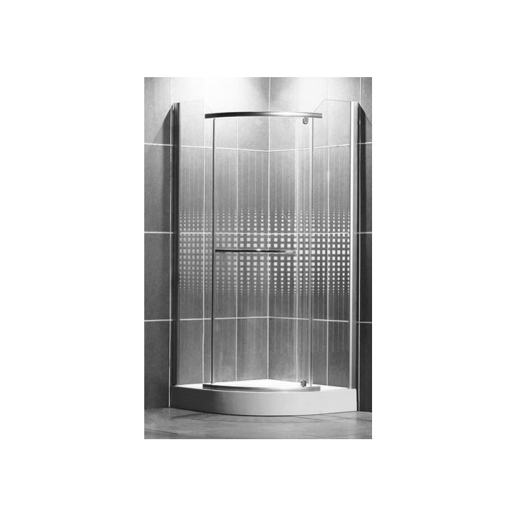 Paroi de douche d'angle AUSTIN 80x195 ou 90x195 cm