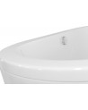 Vasca da bagno freestanding VIVOS II 160 x 75 x 63 cm