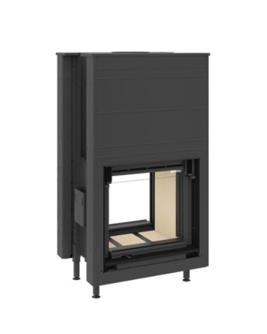 Insert cheminée à bois KFD Linea DF V 810 3.0, 12 kW double vitre | fabrication européenne sur notre boutique en ligne