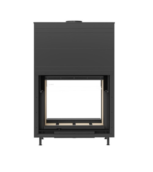 Insertable de chimenea KFD Linea DF V 1190 3.0, 20 kW doble cristal