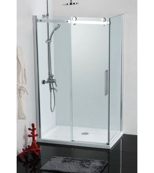 Paroi de douche d'angle ELEGANCE 80x120 ou 90x140 cm