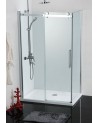 Paroi de douche d'angle ELEGANCE 80x120 ou 90x140 cm