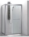Paroi de Douche d'angle SOVERE 120x80x190 cm