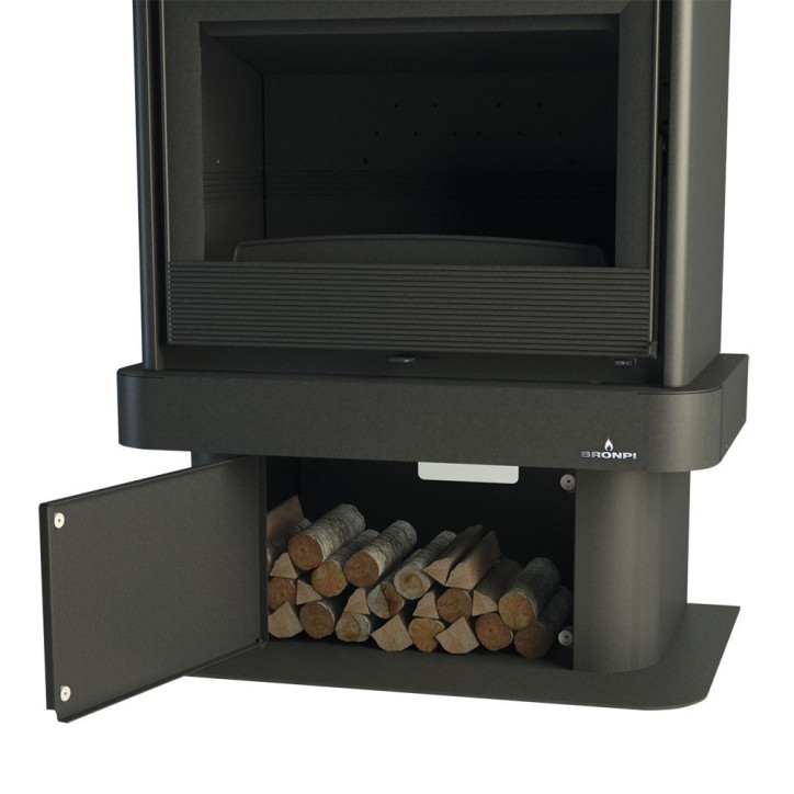 Poêle à bois ANACO avec turbine 11 kW Poêle à bois ANACO avec turbine 11 kW