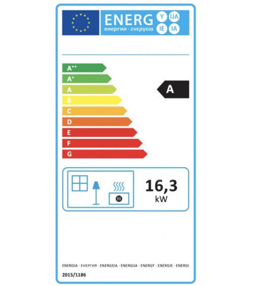 Insertable de chimenea W15 16.3 kW ECO