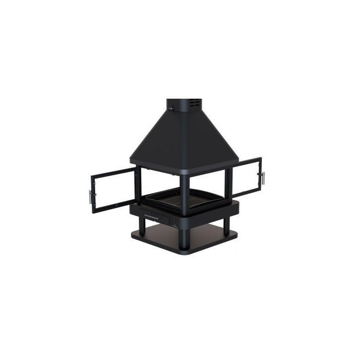 Poêle à bois CABIMAS 4 faces vitrées 16 kW Poêle à bois CABIMAS 4 faces vitrées 16 kW