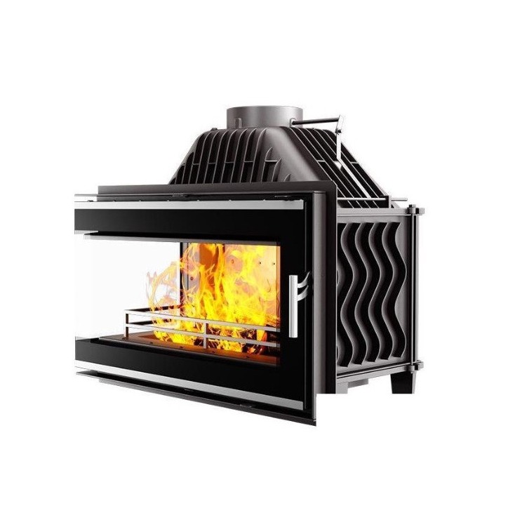 Inserto per caminetto W16LB-13.5kW ECO ANGOLO SINISTRO