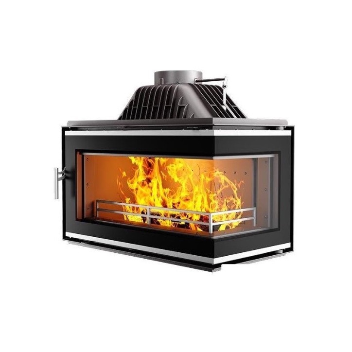 Inserto per caminetto W16LB-13.5kW ECO ANGOLO DESTRO