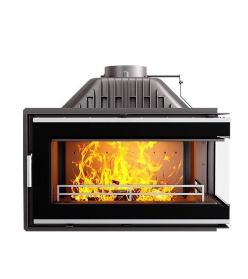 Insert cheminée à bois W16LB-13.5kW ECO  COIN DROIT| fabrication européenne sur notre boutique en ligne