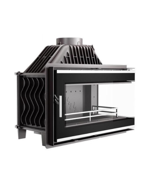 Inserto per caminetto W16LB-13.5kW ECO ANGOLO DESTRO