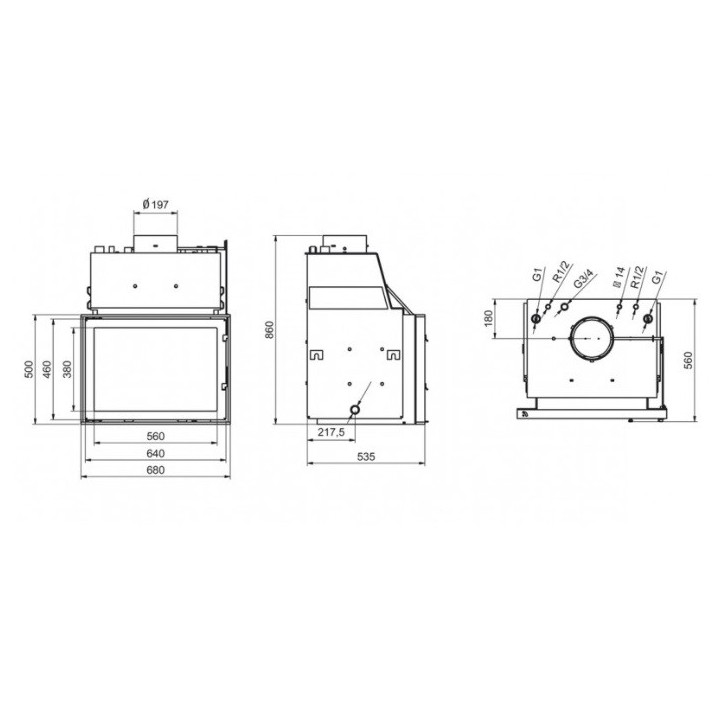 Insert hydro PANAQUA  20 KW
