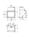 Inserto idro PANAQUA 12 - 20 KW 2 porte