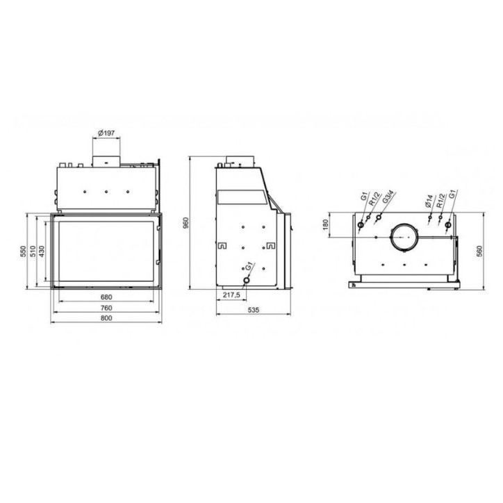 Insert hydro PANAQUA  30 KW