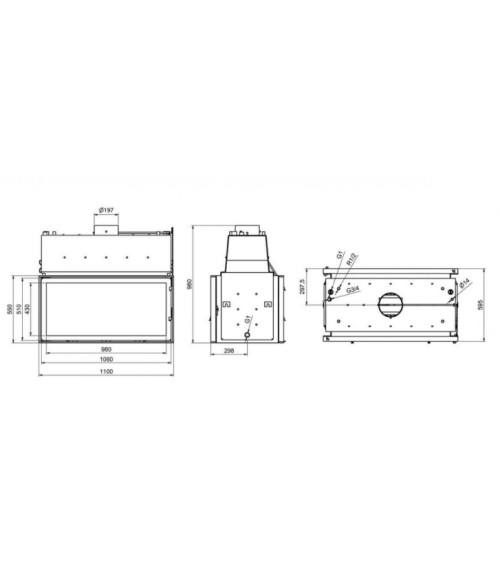 Inserto idro PANAQUA 110 EVO 30 KW