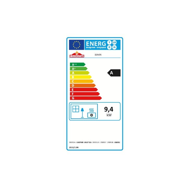 Poêle à bois RONDO 9 kW