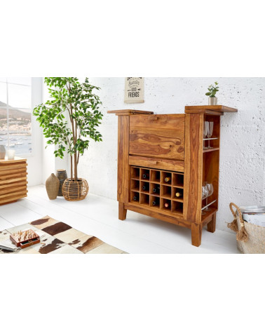 Barra BACCHUS de madera maciza de sheesham