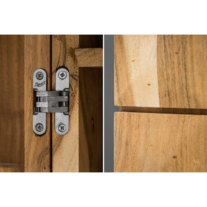 Credenza bar CUBOS in legno massiccio di acacia